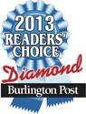 2013 Burlington Post Readers' Choice Diamond