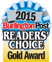 2015 Burlington Post Readers' Choice Gold Award