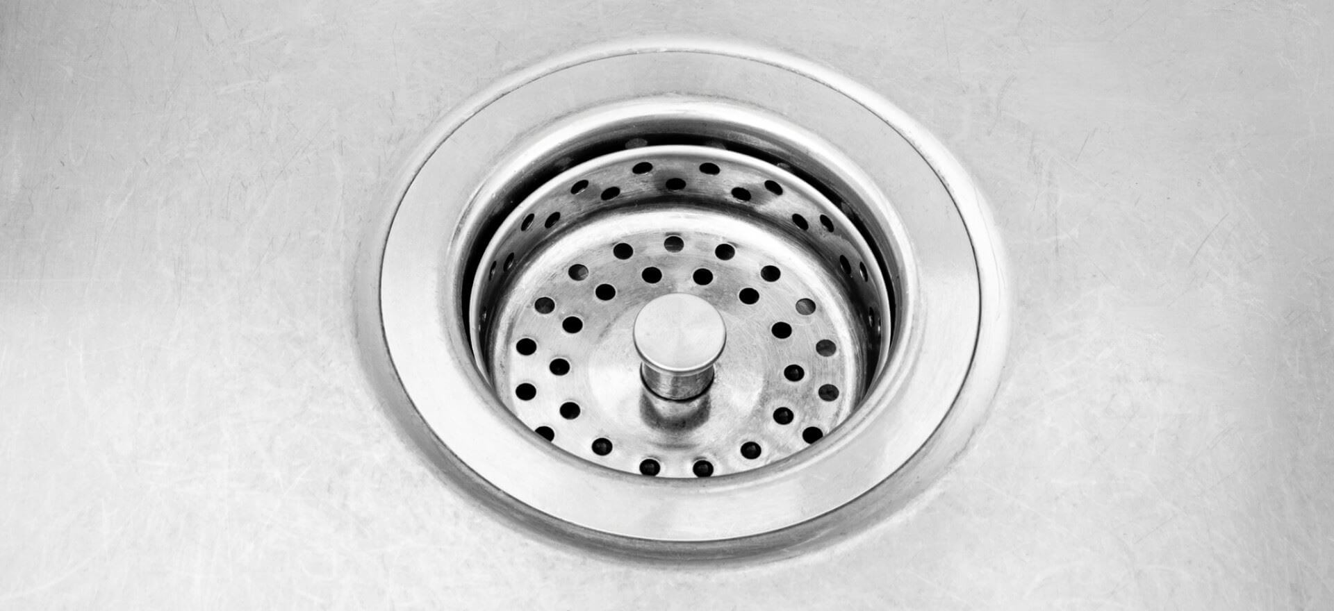 Sink Drain - After Cleaning